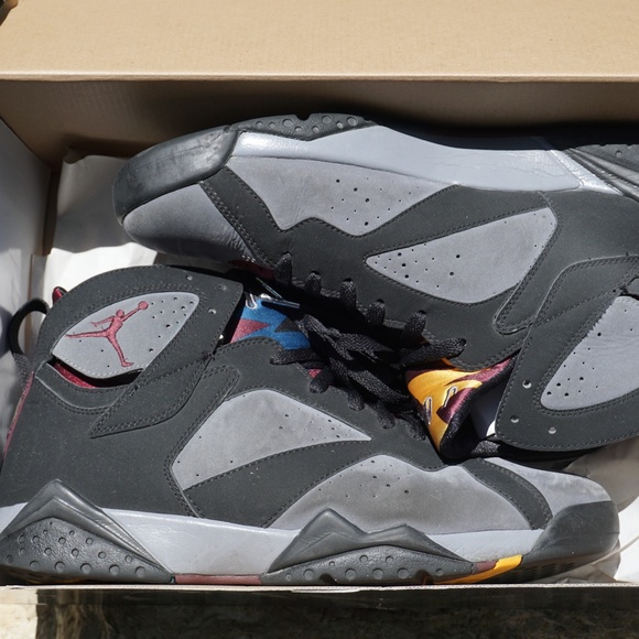 Nike Air Jordan 7 Retro Bordeaux USED Size 12 - Picture 2 of 6